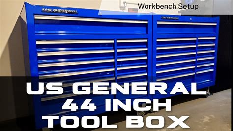 what gauge steel on us general 44in tool box|gauge steel us general box.